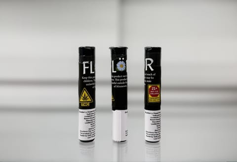 Blueberry Diesel Pre-Roll-IX | FLÖR | Blueberry Diesel | 0.35 g | 1 ct
