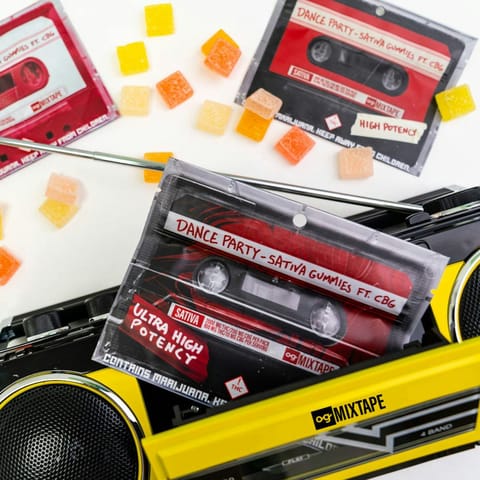 og Mixtape Gummies | Dance Party CBG 2000mg Med