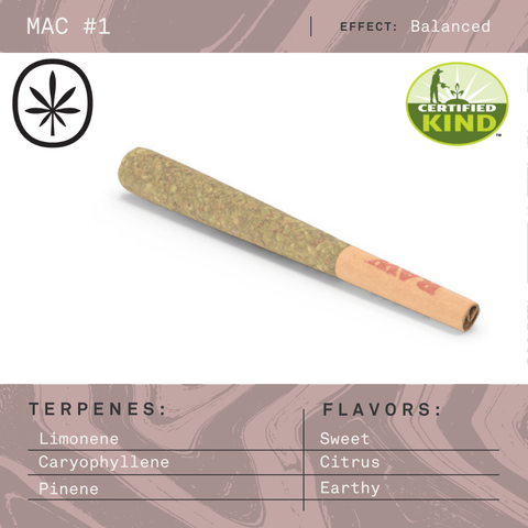 Apothecare Certified Organic Mint Chocolate Chip Pre-Roll 1g