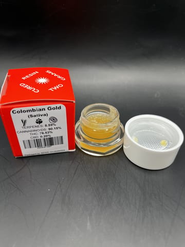 Bobsled | Colombian Gold Cured Resin | 2g
