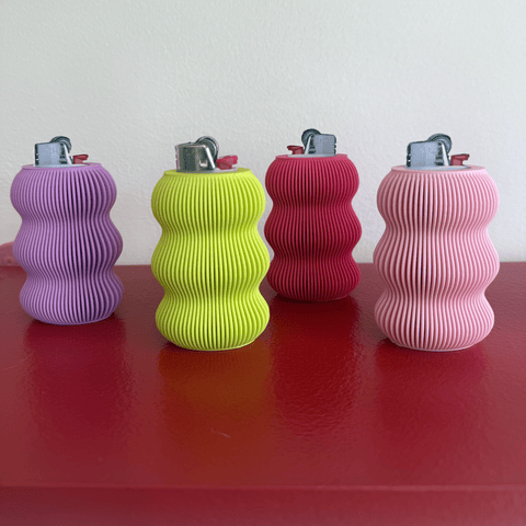 Wavy Lighter Case