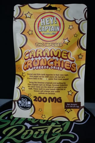 Caramel Crunchies 200mg PK