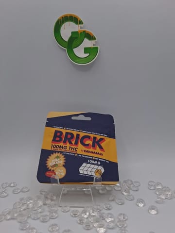 Pina Colada Brick 100MG Gummy Cannabals