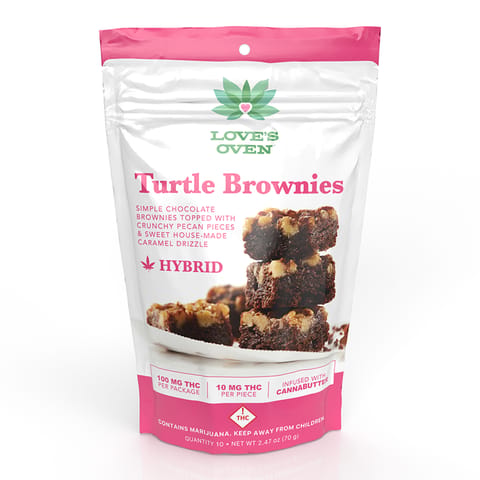 Love's Oven Turtle Brownies Hybrid 100mg