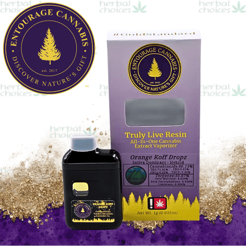 Entourage - Sour Durban - 1g AIO Live Resin Vape