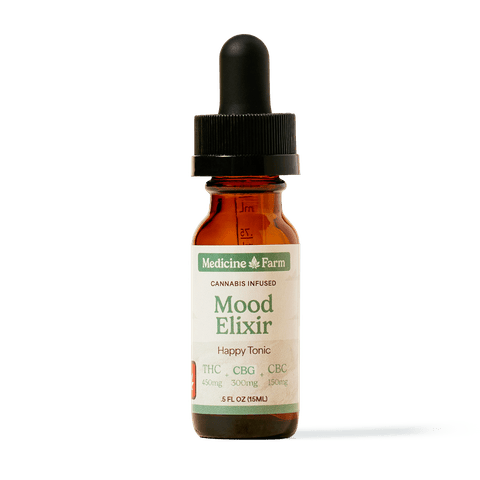 TINCTURE | MOOD ELIXIR | 3:2:1/THC:CBG:CBC | 15ML | 900MG TOTAL