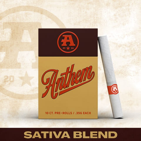 Anthem - .35g 10pk  Prerolls - Sativa Blend