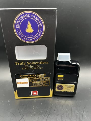 Entourage | Strawberry Candi All-In-One Live Rosin Vape | 1g