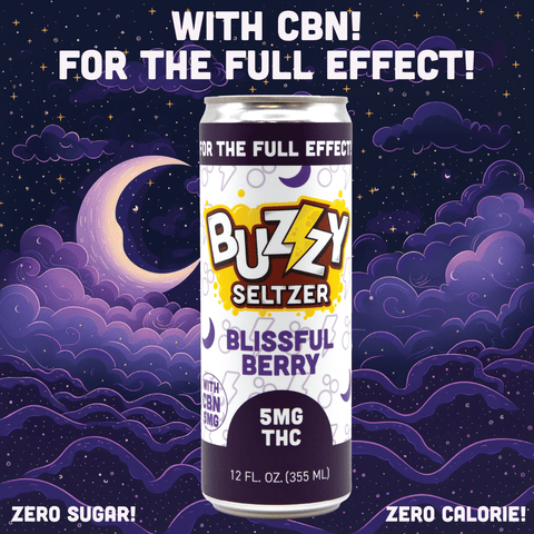 Buzzy Seltzer - Blissful Berry (with CBN)