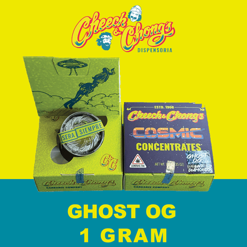 Cheech & Chong's Cosmic Concentrates Ghost OG 1g Live Diamonds