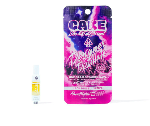 CAKE - DD Cart - 1 gram 510 Thread - Jack Diesel
