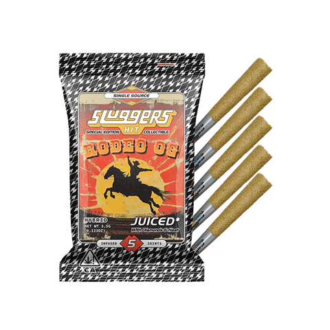 SLUGGERS - INFUSED PREROLL MULTIPACK - RODEO OG - 3.5G