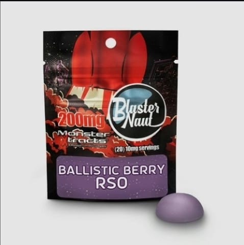 Ballistic Berry | Blaster Naut 200mg | RSO Gummy