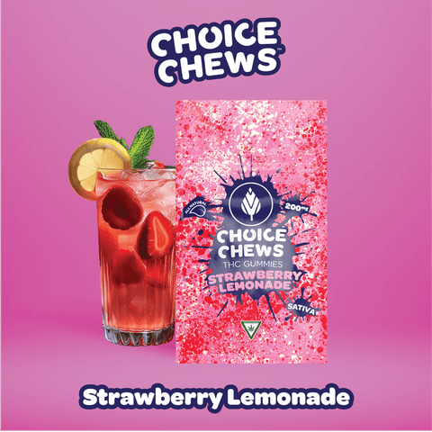 CHOICE | STRAWBERRY LEMONADE | GUMMY | 200MG