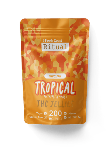 Tropical - Fresh Coast - Ritual - Gummies - Sativa - 200MG