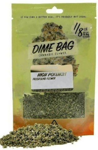 Dime Bag | Street Guru | Shake | Indica | 3.5g Bag