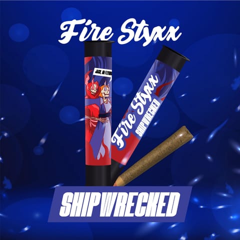 (MED) Fire Styxx Infused Pre-Roll 1g - Shipwrecked