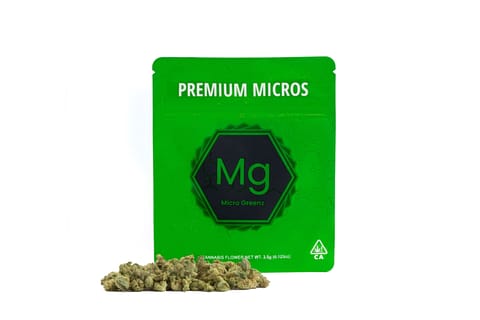 Micro Greenz | Premium Flower | 3.5g | S | Diesel x Platinum Cookies