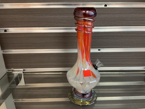 Orange Hallow Genie Bong