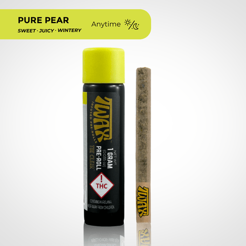 The Clear TWAX Joint Pure Pear 1g