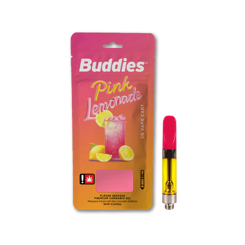 FLAVORED PREMIUM CANNABIS OIL CARTRIDGE | PINK LEMONADE | HYBRID | 1 GRAM | 510 THREAD
