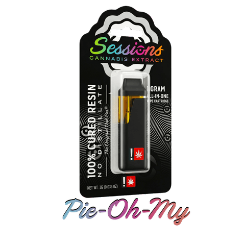 CURED RESIN CARTRIDGE | PIE-OH-MY | HYBRID | 1 GRAM | DISPOSABLE