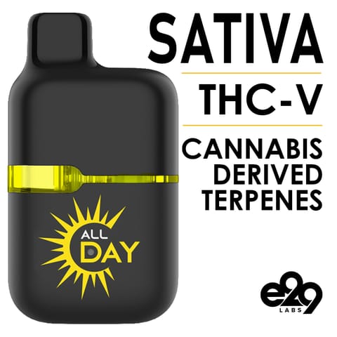 All Day - Sour Diesel - Sativa AIO Vape - 1g
