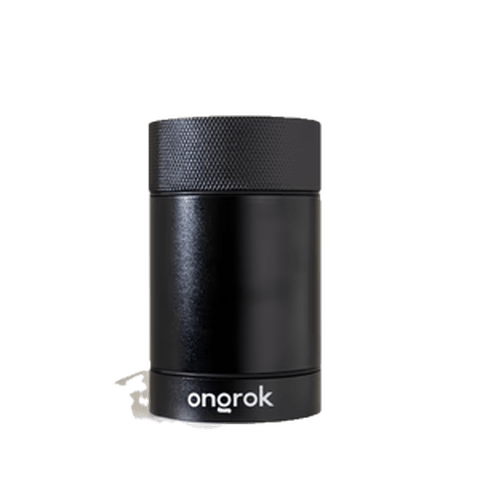 Aluminum Storage Jar- Black