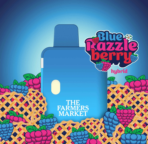 The Farmer's Market - Blue Razzleberry - 1g - Disposable Vape