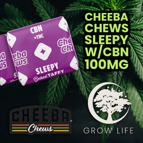 Cheeba Chews Wellness Sleepy Chews 100mg  (REC)