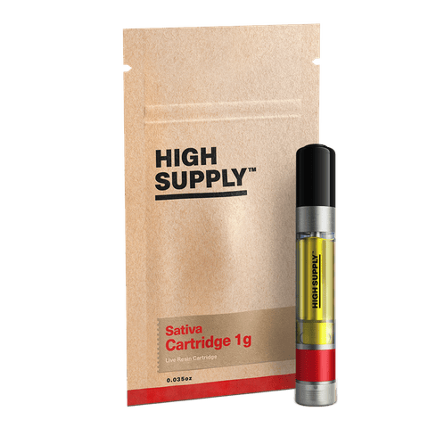 High Supply Sativa Cartridge 1g - Blue Hawaiian