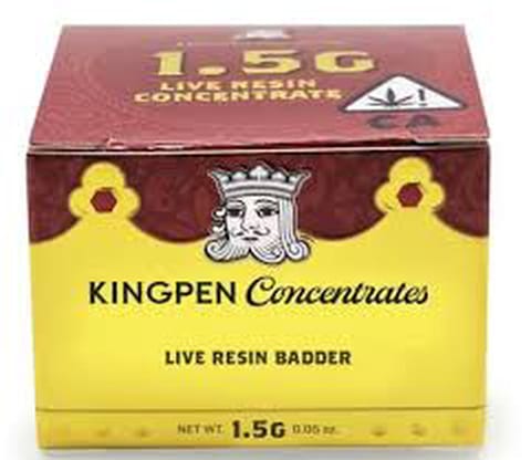 Kingpen | Academia | Live Resin Badder | Hybrid | 1.5g