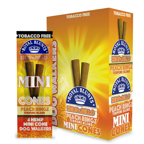 Hemparillo Mini Cones - Peach Ringz