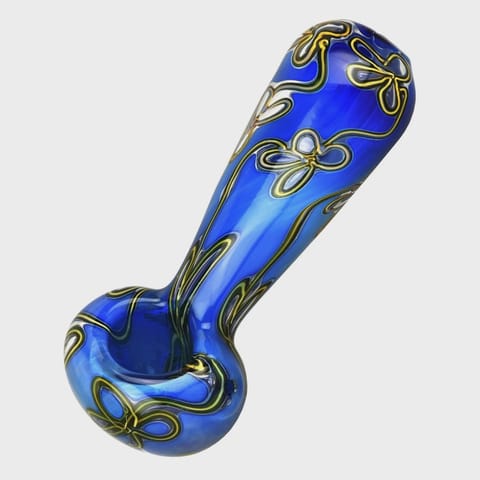 5in Trippy Floral Pipe