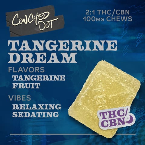Tangerine Dream 2:1 THC:CBN 150mg THC Chews