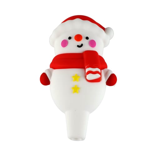 LuvBuds | Holiday Frosty Snowman Handpipe