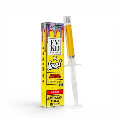 FVKD x Loud - Rosin Syringe - - Galactic Grapefruit - Sativa
