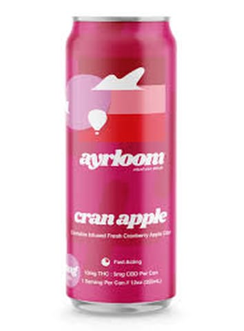 ayrloom | Cranberry Apple 2:1 THC:CBD | Beverage | 10mg