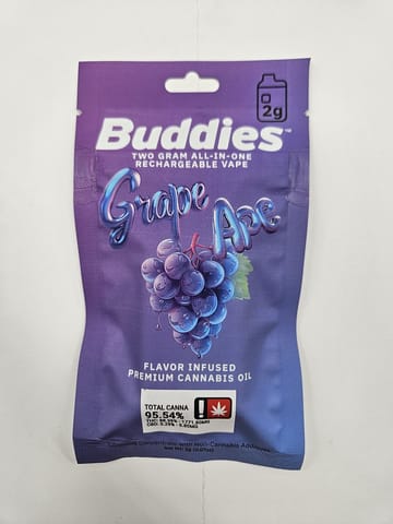 Buddies Flavors | Grape Ape All in One | 2g