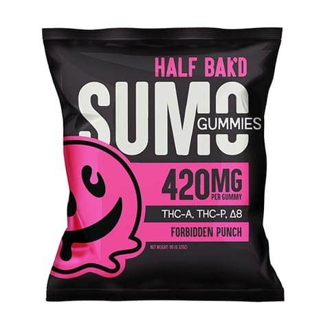 Half Bak’d Sumo Gummies 2 PK - Forbidden Punch