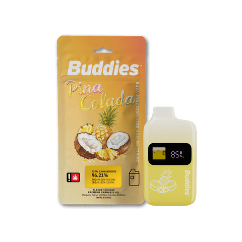 Pina Colada 2g Flavored Disposable Cartridge (Buddies)