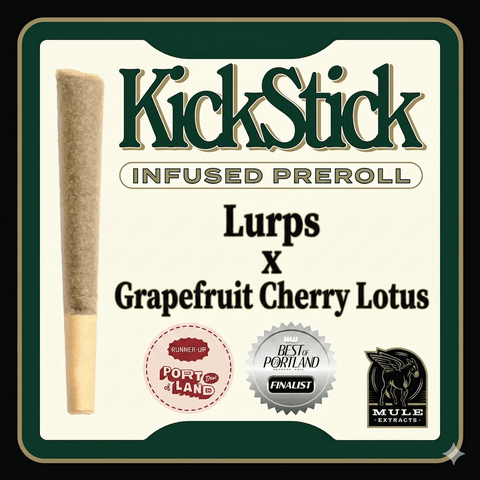 Mule - Lurps x Grapefruit Cherry Lotus - 1g Infused Preroll