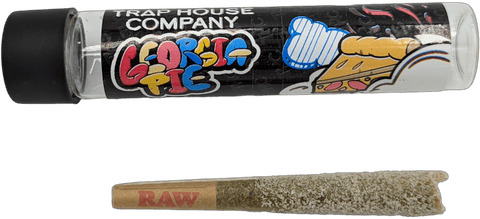 Traphouse Dubbz | 1.25g THCA Covered Infused Preroll | Georgia Pie
