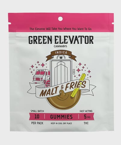 Malt & Fries Gummies | Green Elevator Cannabis |