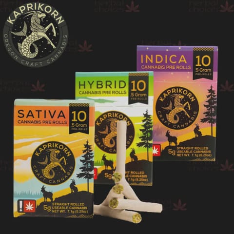 Kaprikorn - Melted Strawberries + Trapzilla - .5g 10pk Preroll Pack