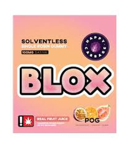 Passionfruit Orange Guava Blox Single Rosin Gummy