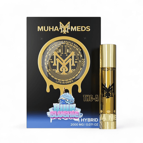 Muha Meds 2g Cartridge - Blue Slushie - Hybrid