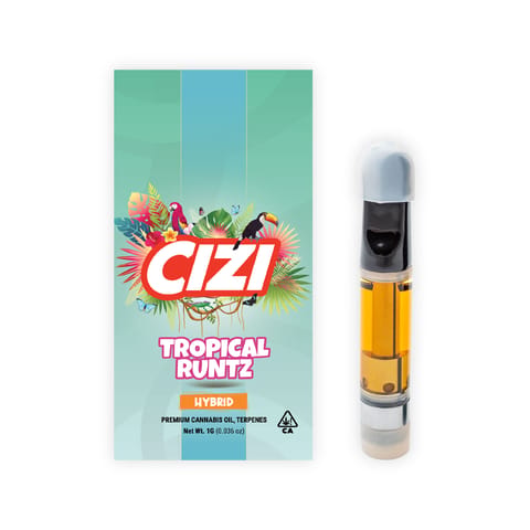 KB - CIZI - THC VAPE - TROPICAL RUNTZ - 1G