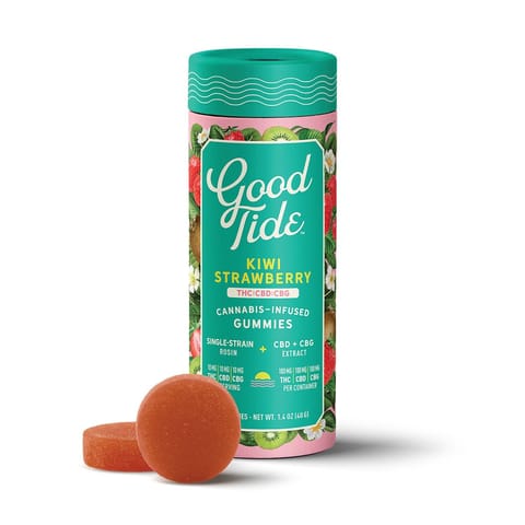 Kiwi Strawberry-Refreshing GoodTide Gummies 200mg