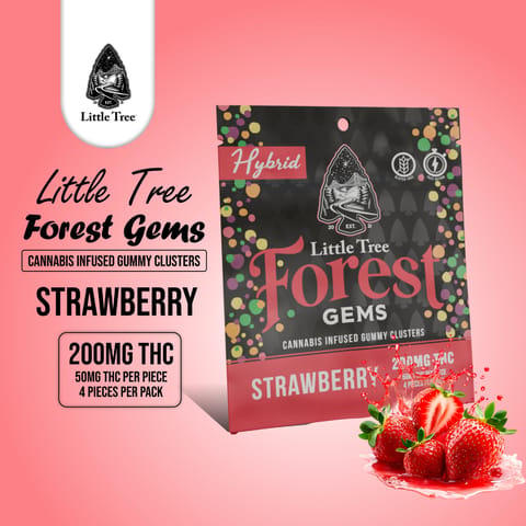 Little Tree Forest Gems - Strawberry - 200mg